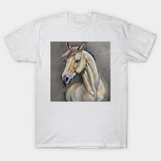 portrait of a white horse T-Shirt